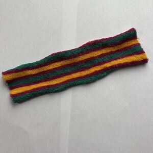 Vintage Sunsational Malibu Ken Terry Striped Beach Towel 1983 #1088 Barbie